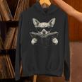 Chihuahua Reading Book Sunglasses Vintage Graphic Unisex Hoodie