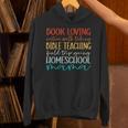 Christian Women Retro Homeschool Mama Book Loving Field Trip Unisex Hoodie