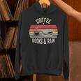 Coffee Books And Rain Retro Vintage Book Lover Reading Unisex Hoodie Coffee Books And Rain Retro Vintage Book Lover Reading Unisex Hoodie