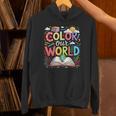 Color Our World Book Reading Program 2026 Summer Reading Unisex Hoodie