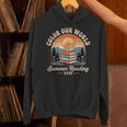 Color Our World Summer Reading 2025 Cute Book Wildflowers Unisex Hoodie