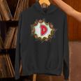 Comic Book Style Monogram Letter D For Boys Girls Women Men Unisex Hoodie Comic Book Style Monogram Letter D For Boys Girls Women Men Unisex Hoodie