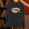 Comic Book Swear Bubble Pop Art Explosion Humor Unisex Hoodie