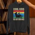 Cool Kids Read Books Retro Reading Vintage Unisex Hoodie
