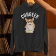 Corgee Lovers Corgeek Book Lovers Unisex Hoodie