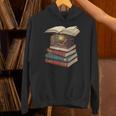 Cozy Reading Nook Between Books Book Lover Aesthetic Unisex Hoodie