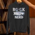 Cute Book Nerd Typography Minimalist Bookworm Fan Unisex Hoodie