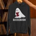 Cute Bookish Halloween Ghost Readers And Book Lovers Unisex Hoodie