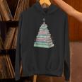 Cute Bookmas Christmas Book Tree Book Lover Teacher Unisex Hoodie