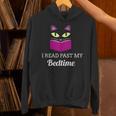 Cute Cat Reading Book Lover Graphic Unisex Hoodie