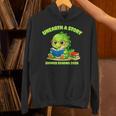 Cute Dino Book Lover Unearth A Story Summer Reading Unisex Hoodie