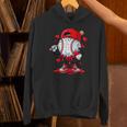 Cute Game Day Baseball Ice Cream Drip Valentine Love XOXO Unisex Hoodie Cute Game Day Baseball Ice Cream Drip Valentine Love XOXO Unisex Hoodie