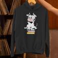 Cute Kawaii Cow Book Reading Bookworm Boys Girls Kids Unisex Hoodie Cute Kawaii Cow Book Reading Bookworm Boys Girls Kids Unisex Hoodie