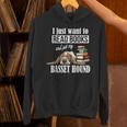Cute Kids Read Books & Pet My Basset Hound Dog Lover Unisex Hoodie