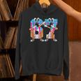 Dabbing Baseball Ice Cream Drip Number 67 Birthday Party Unisex Hoodie