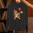 Dabbing Cool Cat Baseball 5th Birthday Unisex Hoodie Dabbing Cool Cat Baseball 5th Birthday Unisex Hoodie