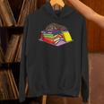 Dachshund Book Reading Lovers Bookworm Girls Teachers Unisex Hoodie