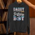 Daddy Of The Birthday Boy Baseball Ice Cream Drip Matching Unisex Hoodie