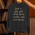 Dark Academia Aesthetic Gay Girl Who Loves Coffee And Books Unisex Hoodie Dark Academia Aesthetic Gay Girl Who Loves Coffee And Books Unisex Hoodie