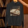 Dark Academia Vintage Book And Floating Letters Graphic Unisex Hoodie