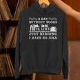 A Day Without Books Book Lovers Quote T-Shirt Unisex Hoodie