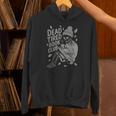 Dead Tired Book Club Skeleton Unisex Hoodie Dead Tired Book Club Skeleton Unisex Hoodie