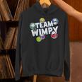 DOAWK Colorful Team Wimpy Sticker Collage Book Series Unisex Hoodie DOAWK Colorful Team Wimpy Sticker Collage Book Series Unisex Hoodie
