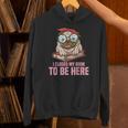 Dog Book Saying I Closed My Book To Be Here Librarian Men Women Kids Unisex Hoodie