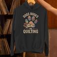 Dogs Books And Quilting Unisex Hoodie