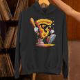 Drippy Pizza Baseball Slice Cartoon Sports Food Unisex Hoodie Drippy Pizza Baseball Slice Cartoon Sports Food Unisex Hoodie