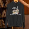 Easily Distracted By Books And Bunnies Unisex Hoodie
