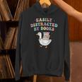 Easily Distracted By Books Silly-Goose Bookish Library Read Unisex Hoodie Easily Distracted By Books Silly-Goose Bookish Library Read Unisex Hoodie