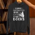 Easily Distracted By Cats And Books Cats & Book Lovers Unisex Hoodie Easily Distracted By Cats And Books Cats & Book Lovers Unisex Hoodie