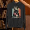 Easily Distracted By Cats And Books For Cat Lovers For Men Women Girls Kids Unisex Hoodie Easily Distracted By Cats And Books For Cat Lovers For Men Women Girls Kids Unisex Hoodie