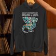 Easily Distracted By Dragons Books Bookworm Unisex Hoodie Easily Distracted By Dragons Books Bookworm Unisex Hoodie