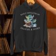 Easily Distracted By Dragons And Books Introvert Shirt Unisex Hoodie