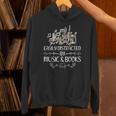 Easily Distracted By Music And Books Unisex Hoodie