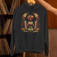 Educated Melanin Queen Afro Women Reading Book History Unisex Hoodie
