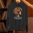 Education Is Freedom Afro Woman Book Illustration Unisex Hoodie Education Is Freedom Afro Woman Book Illustration Unisex Hoodie