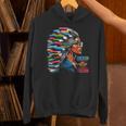 Education Is Freedom Girl Magic Books Hair Unisex Hoodie