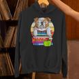 English Bulldog Back To School Book Worm Dog Unisex Hoodie