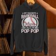 My Favorite Baseball Player Calls Me Pop Pop Unisex Hoodie My Favorite Baseball Player Calls Me Pop Pop Unisex Hoodie