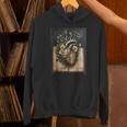 Floral Anatomical Heart Dark Academia Vintage Gothic Book Unisex Hoodie Floral Anatomical Heart Dark Academia Vintage Gothic Book Unisex Hoodie