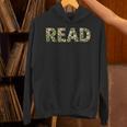 Floral Read Typography Aesthetic Book Lover Unisex Hoodie Floral Read Typography Aesthetic Book Lover Unisex Hoodie