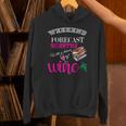 Weekend Forecast Reading With a Chance Of Wine Book Humor Unisex Hoodie Weekend Forecast Reading With a Chance Of Wine Book Humor Unisex Hoodie