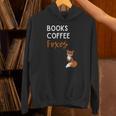 Fox Books Coffee Foxes Women Fox Graphic Cute Fox Lovers Unisex Hoodie Fox Books Coffee Foxes Women Fox Graphic Cute Fox Lovers Unisex Hoodie