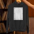 Franz Liszt Dream Of Love Vintage Book Cover Unisex Hoodie