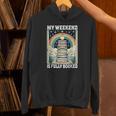 My Weekend Is Fully Booked Book Rainbow Reading Bookworm Unisex Hoodie