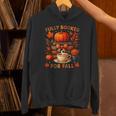 Fully Booked For Fall Books Coffee Leaves Pumpkins Tee Unisex Hoodie