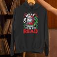 What Fun It Is To Read Books Christmas Santa Reading Books Unisex Hoodie
